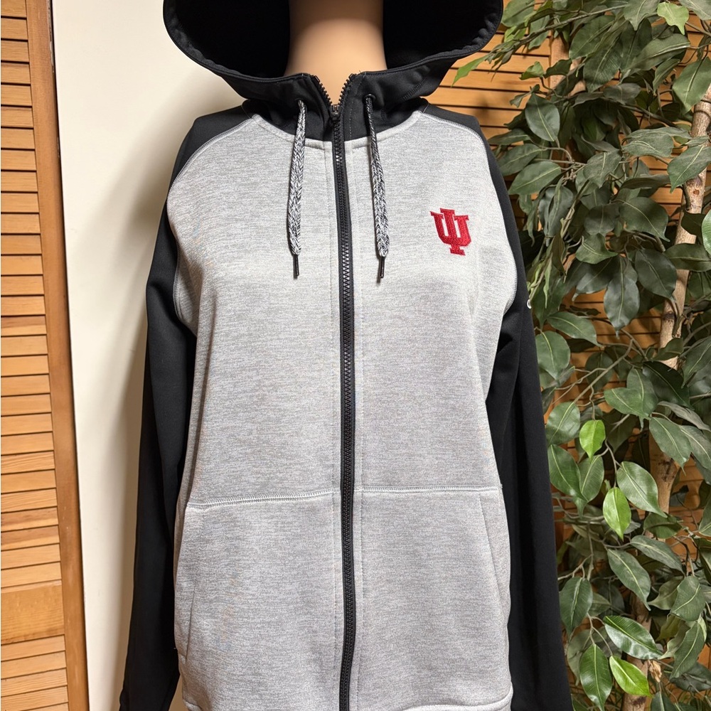 IU Adidas Zip Up Hoodie